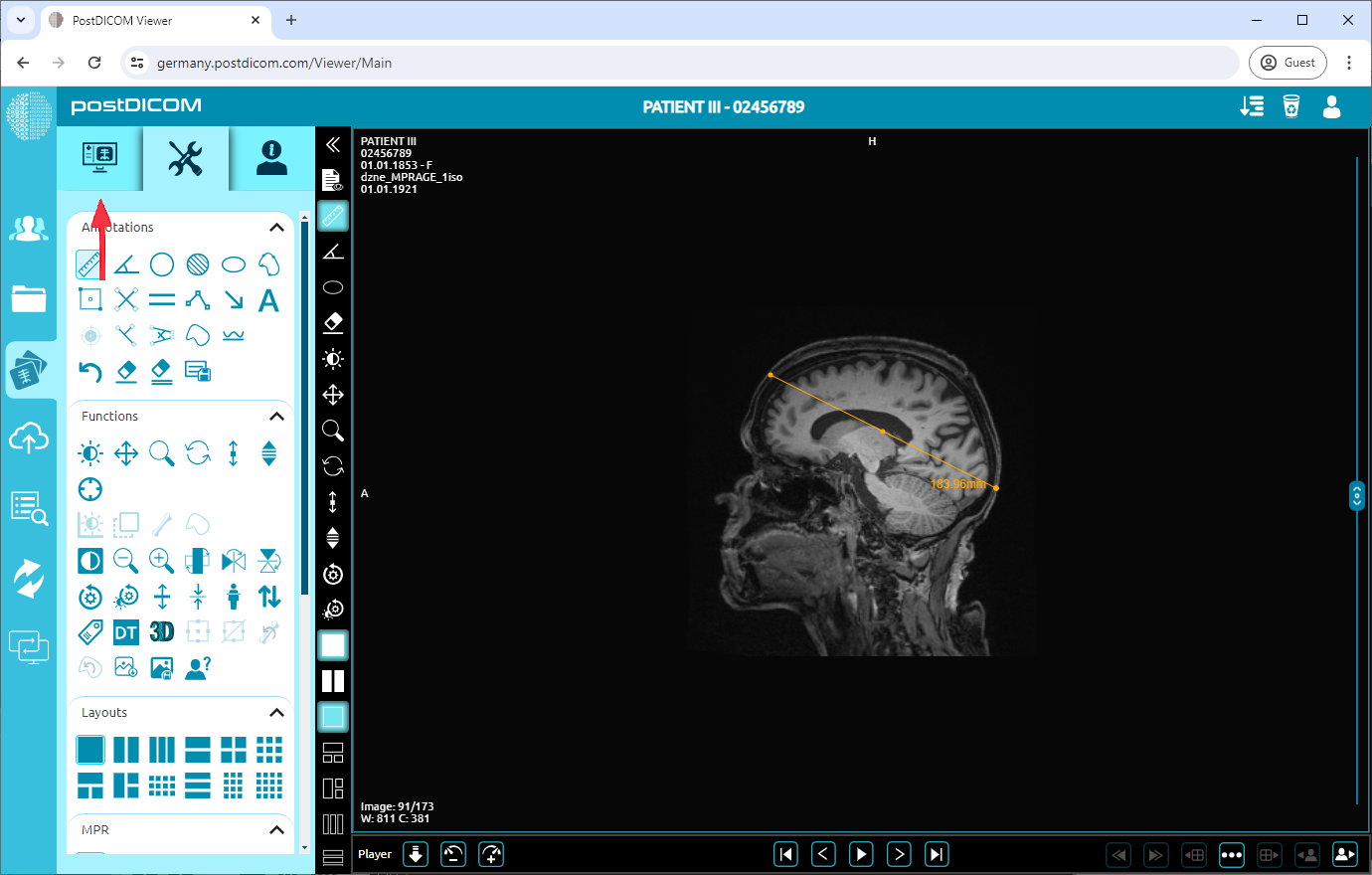 Huidige afbeelding toevoegen als nieuwe serie