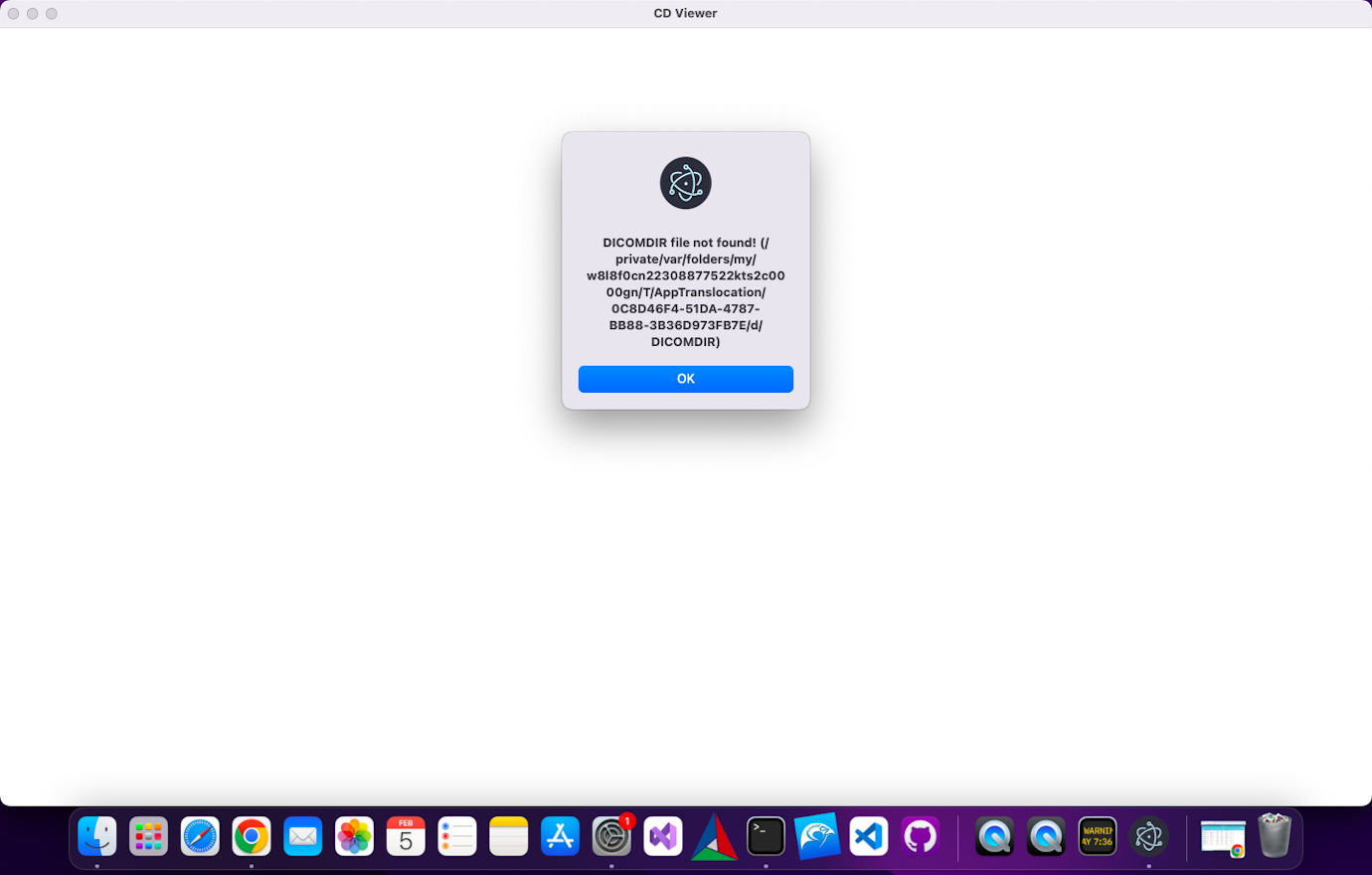 Gebruik van CD Viewer voor MacOS Monterey