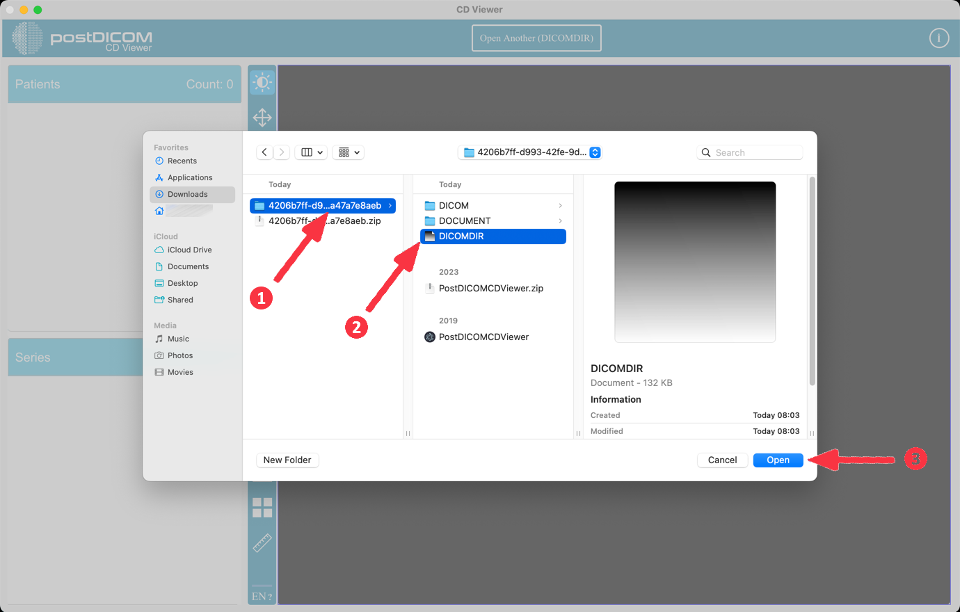 Gebruik CD Viewer voor MacOS Sonoma