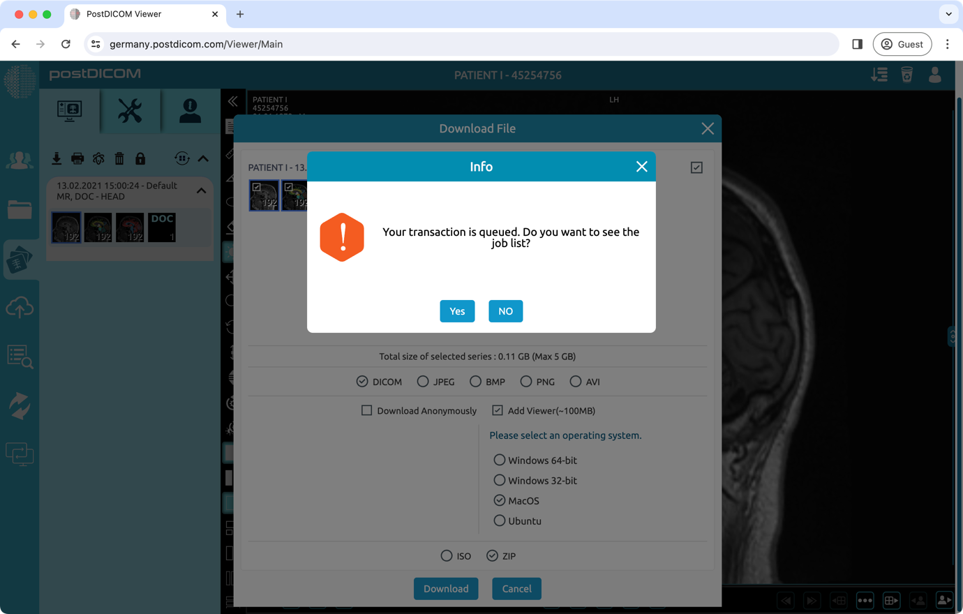 Gebruik CD Viewer voor MacOS Sonoma