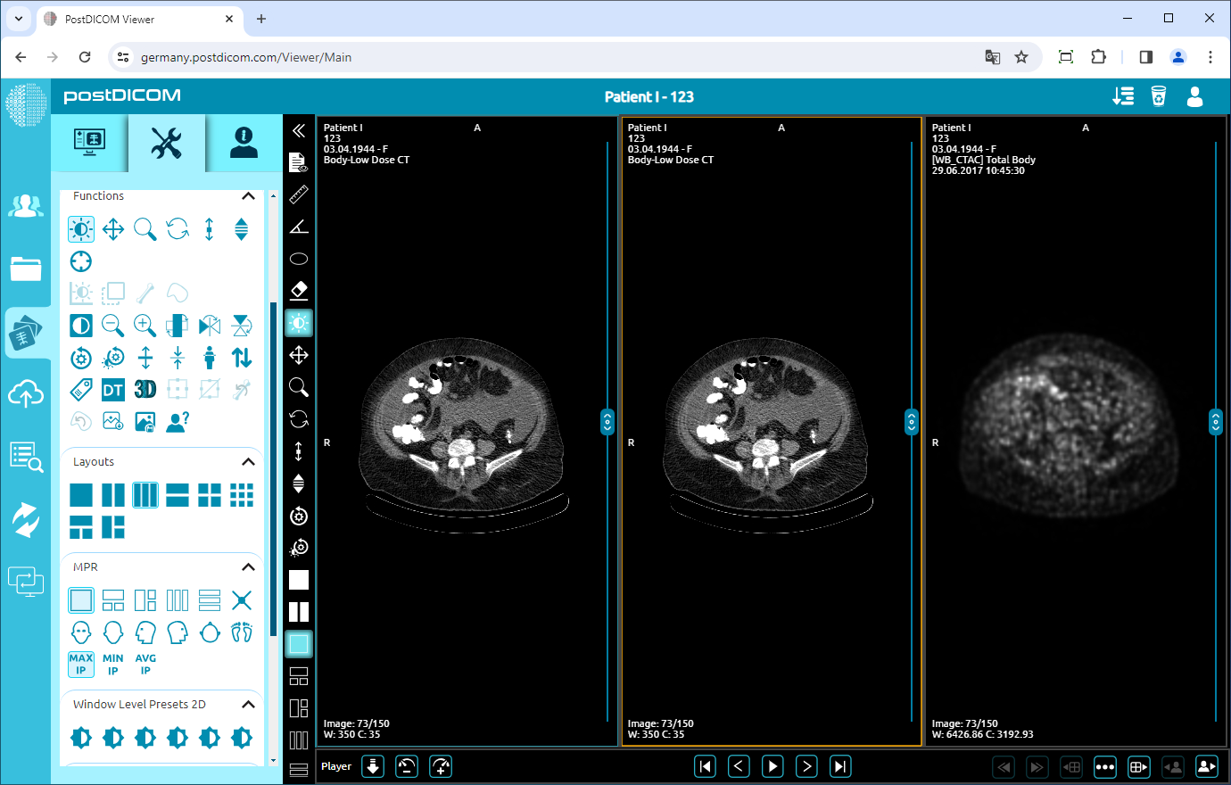 Indeling van het beeldvenster wijzigen