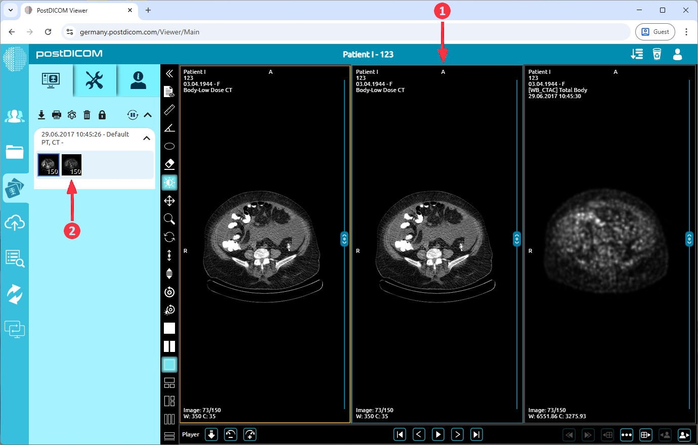 Indeling van het beeldvenster wijzigen