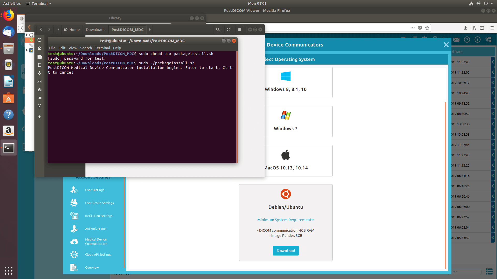 Aanmaken, downloaden en installeren van proxyserver voor Debian / Ubuntu