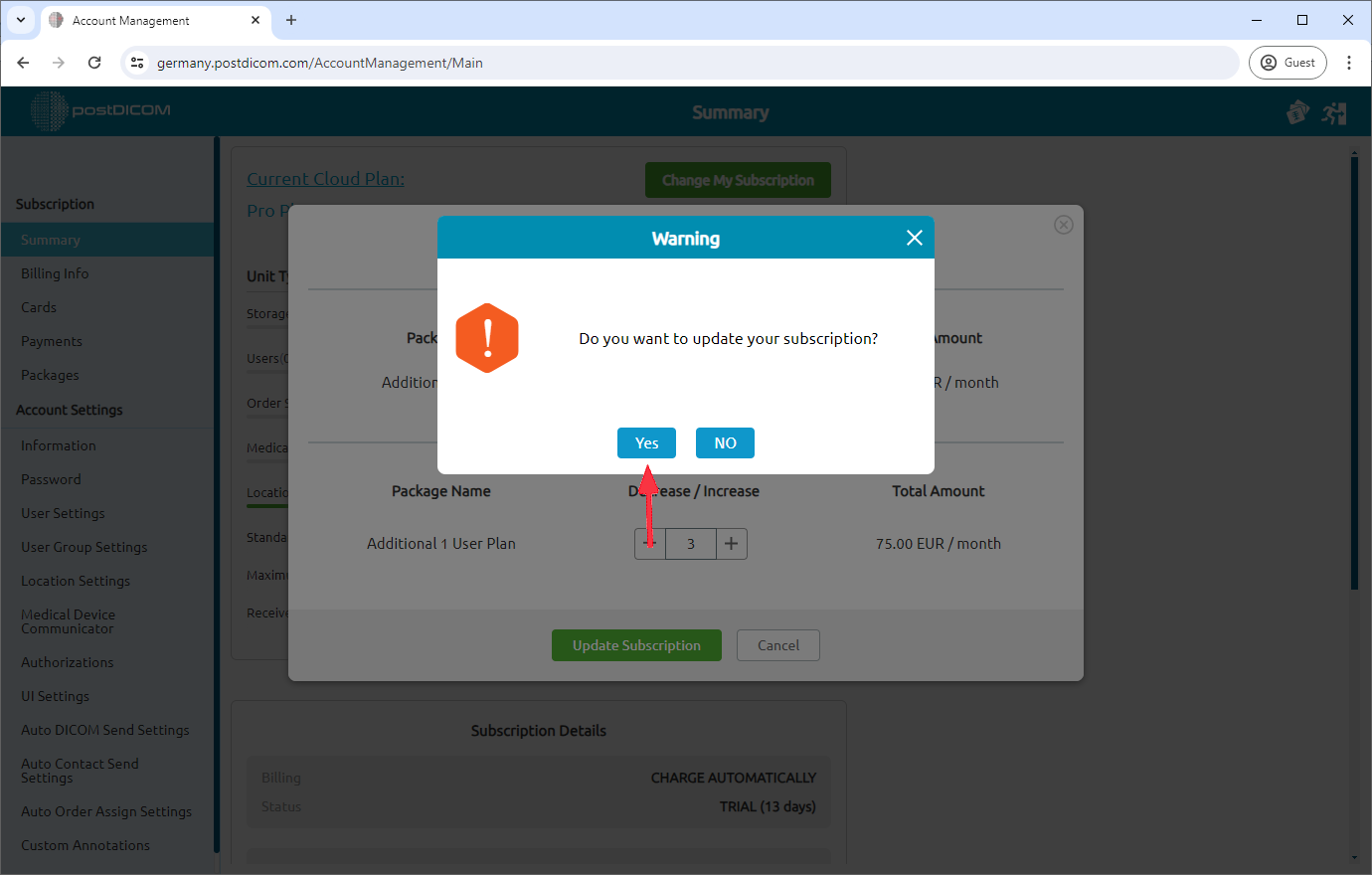 Hoe u een extra gebruiker koopt