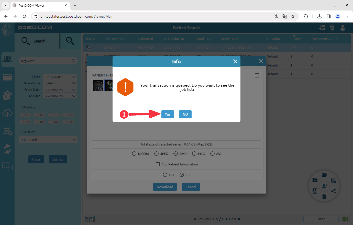 Hoe DICOM-afbeeldingen naar BMP te converteren