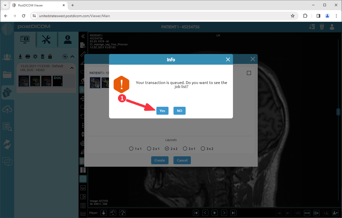 DICOM-beelden converteren naar PDF