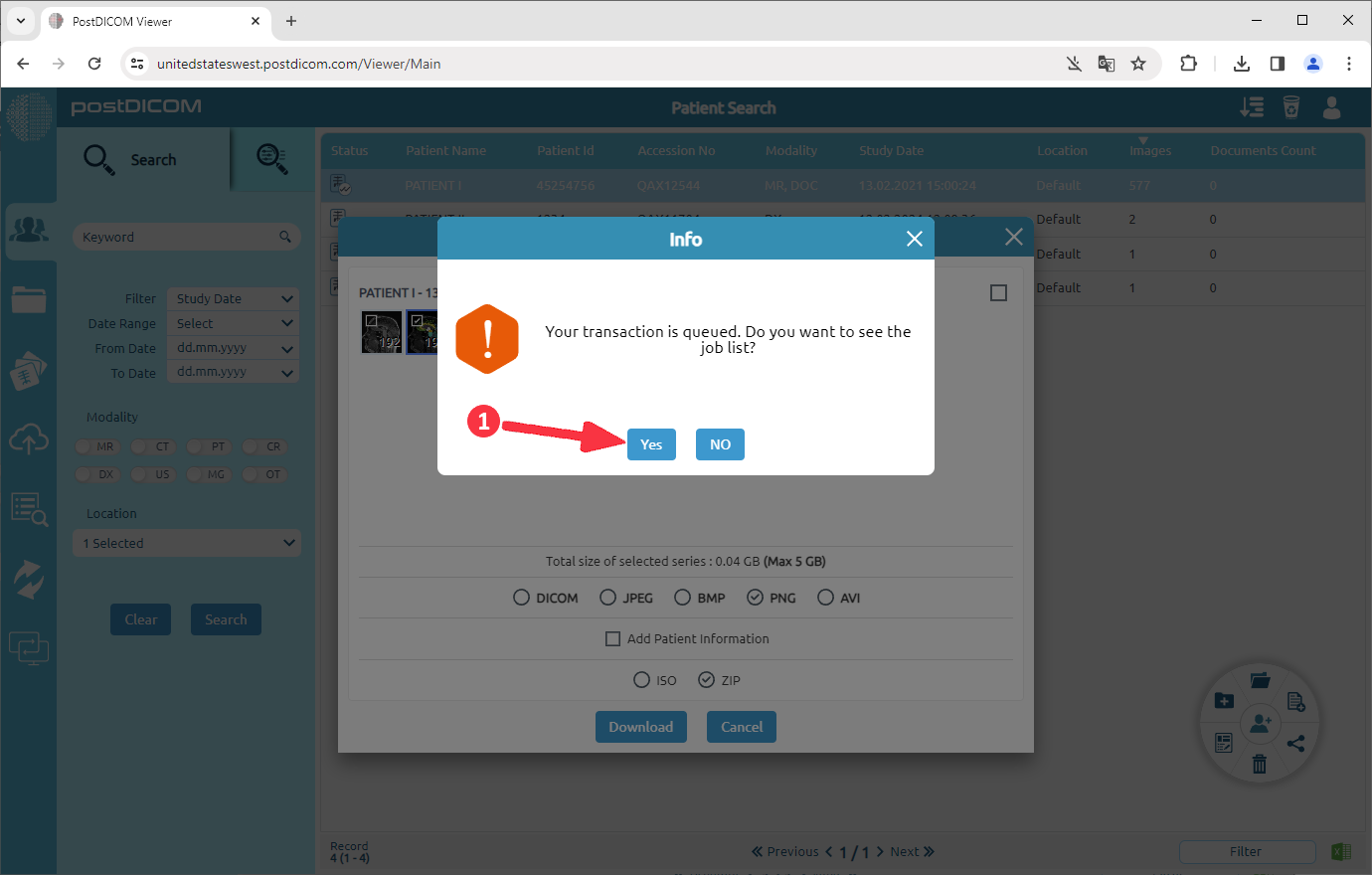 Hoe DICOM-beelden converteren naar PNG