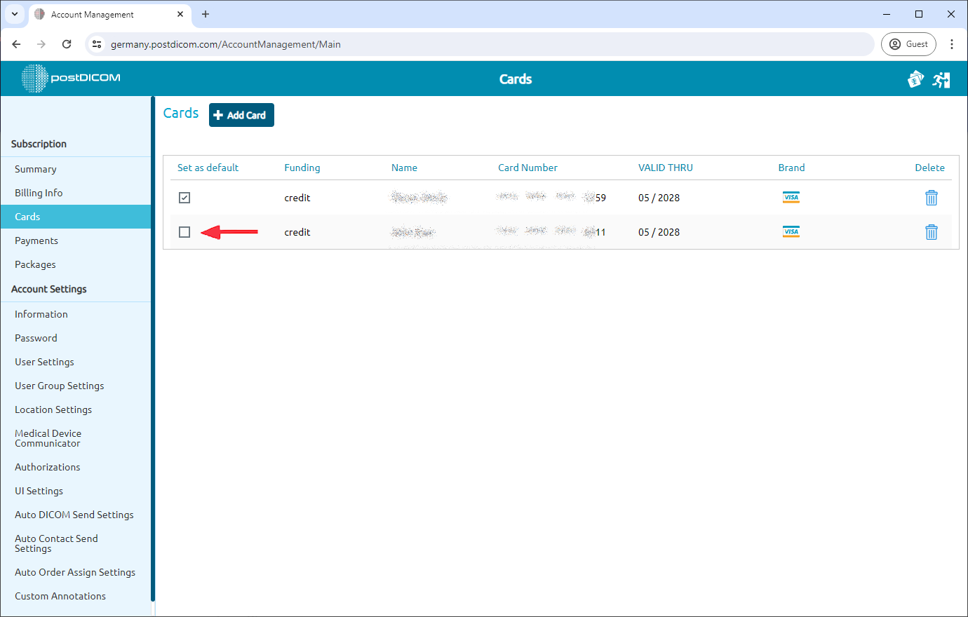 Hoe u uw creditcards beheert