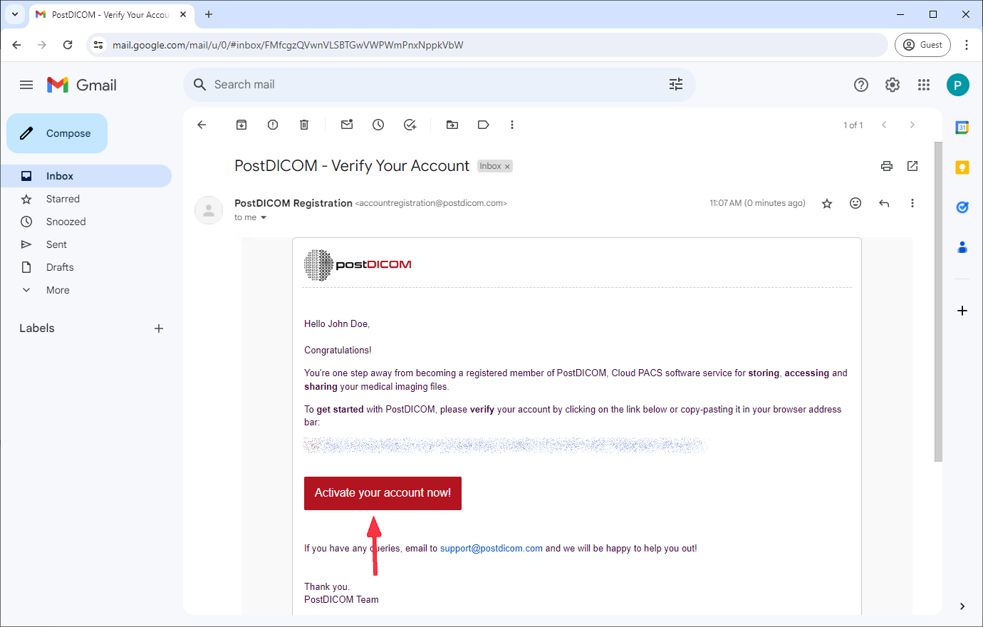 Hoe u zich abonneert op de betaalde pakketten van PostDICOM