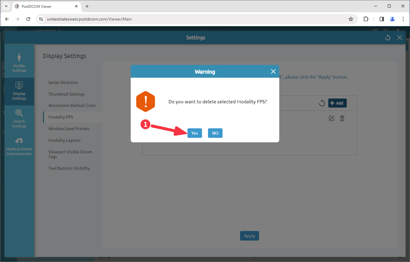 FPS-instellingen beheren