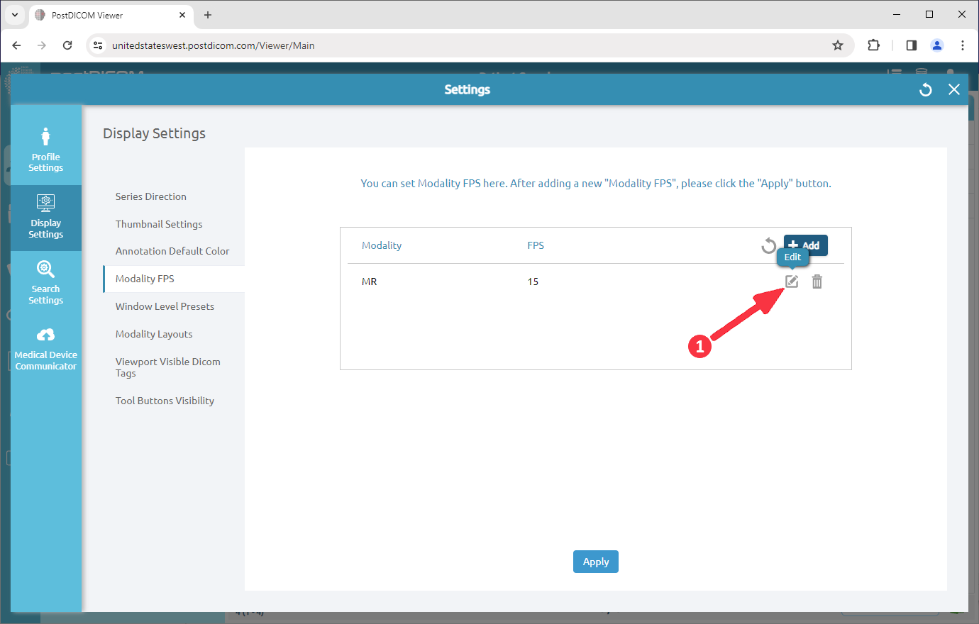 FPS-instellingen beheren
