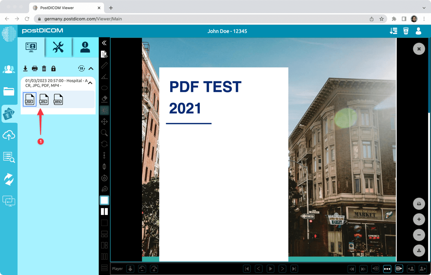 Handmatig nieuwe patiëntorders aanmaken en documenten toevoegen