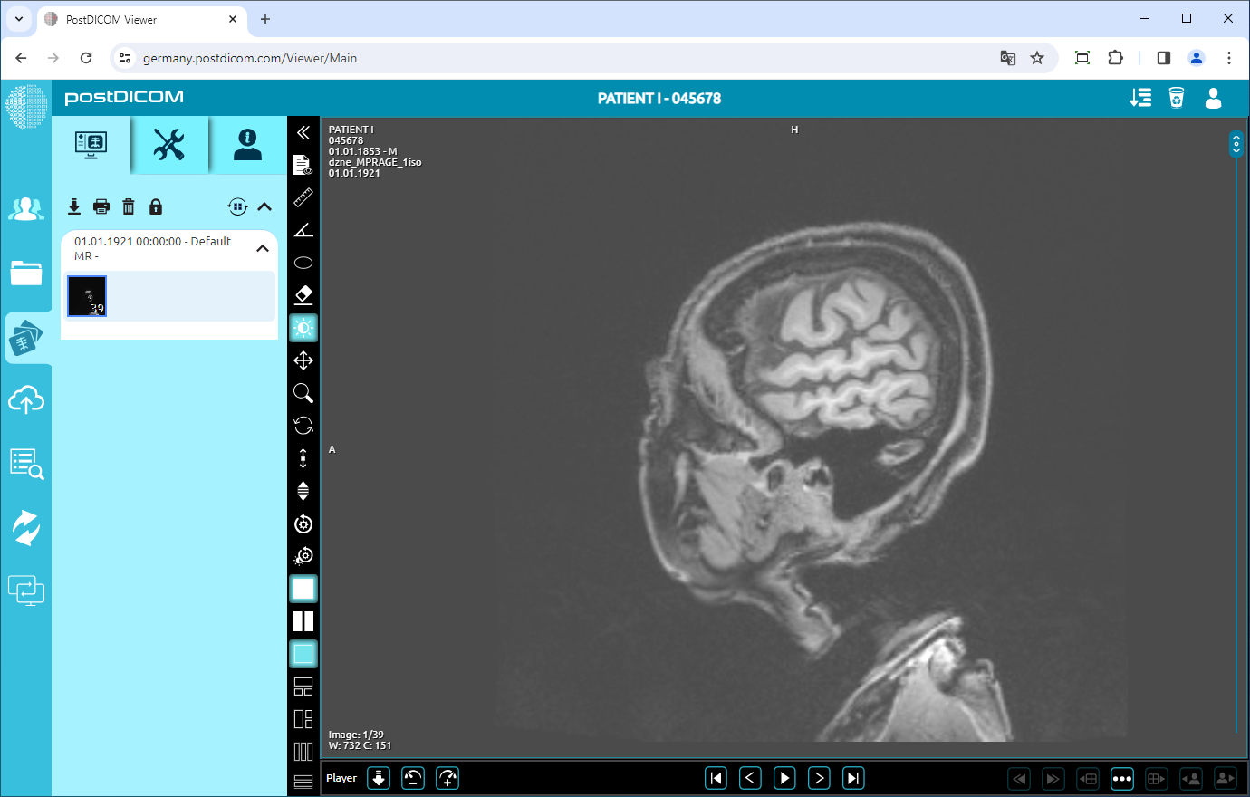 Mappen navigeren en beelden en documenten bekijken