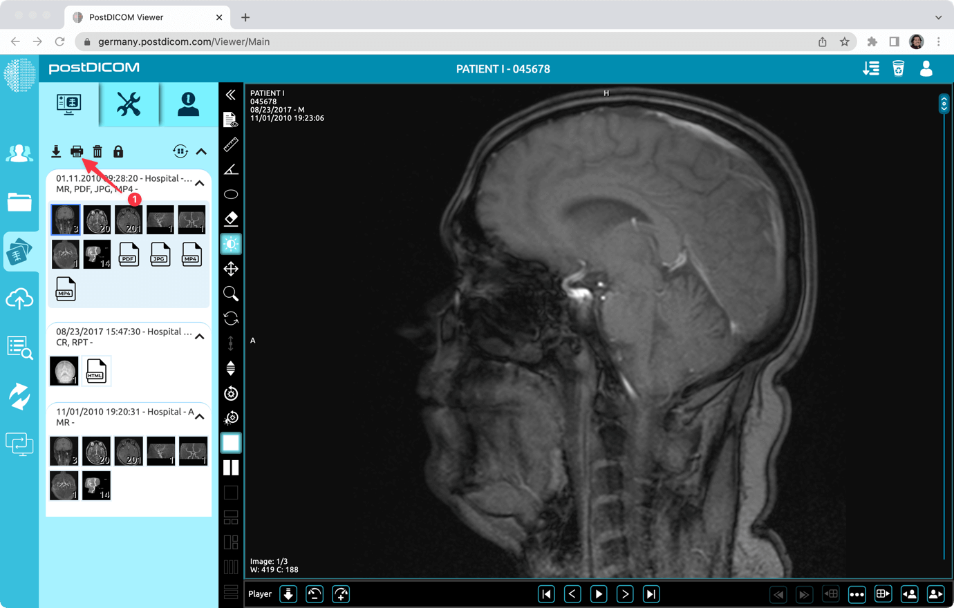 Afbeeldingen afdrukken naar HTML en exporteren naar PDF