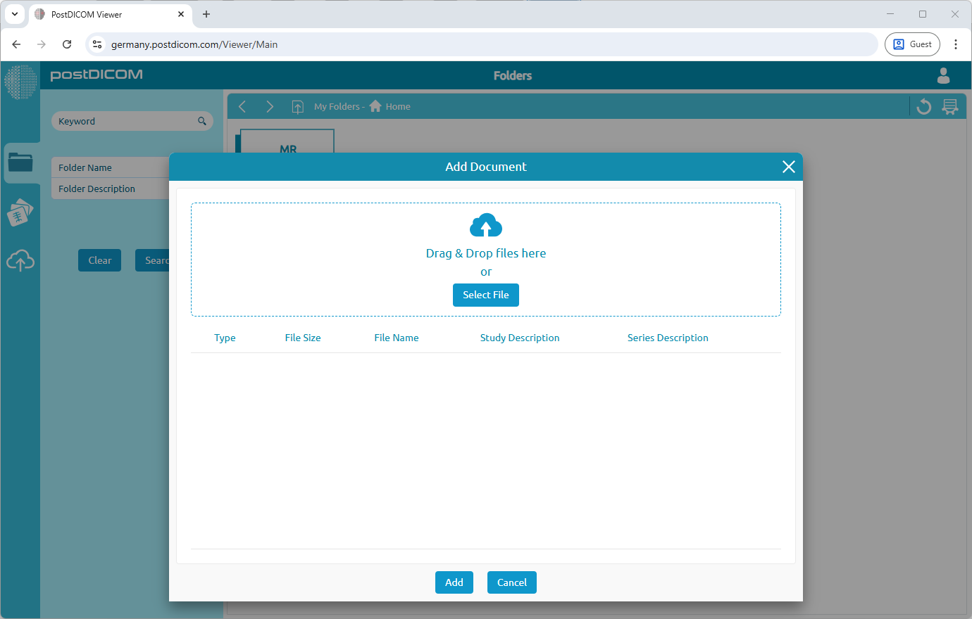 Documenten naar uw arts sturen