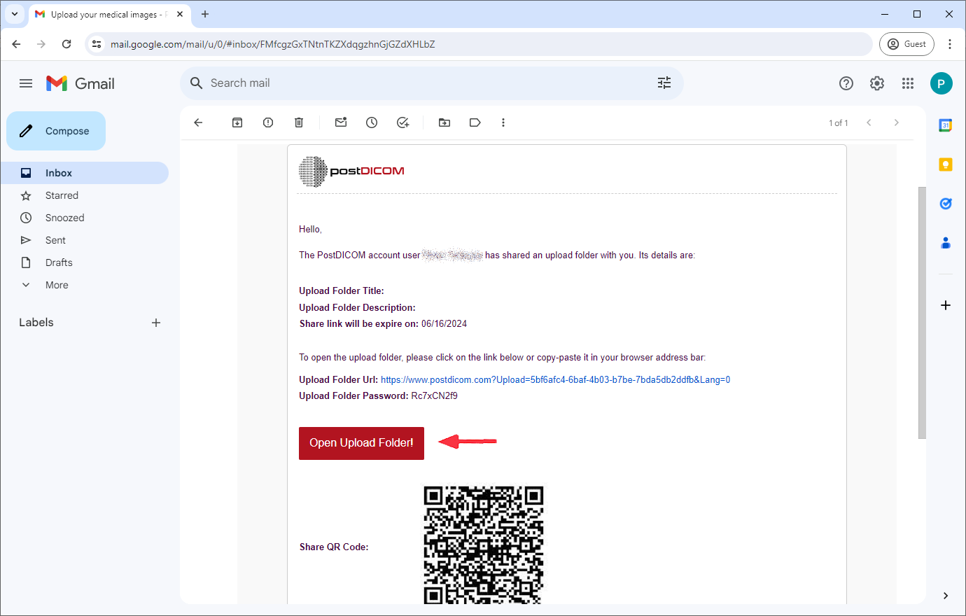 Documenten naar uw arts sturen