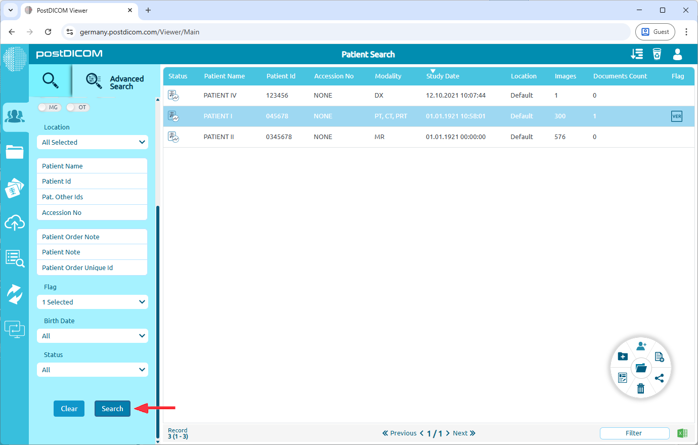 Vlaggen gebruiken om patiëntorders te organiseren en te filteren