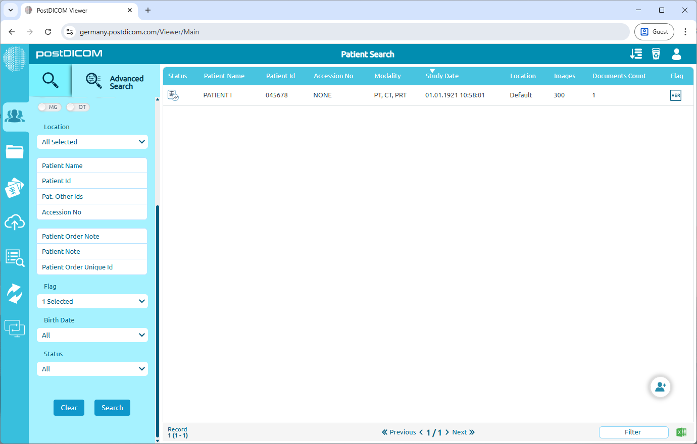 Vlaggen gebruiken om patiëntorders te organiseren en te filteren